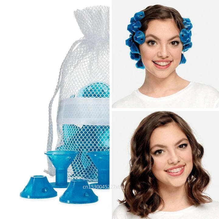 Erhalten Sie perfekte Locken ohne Hitze (x 10) 